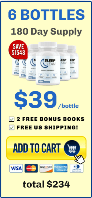 Sleep lean 6 bottle